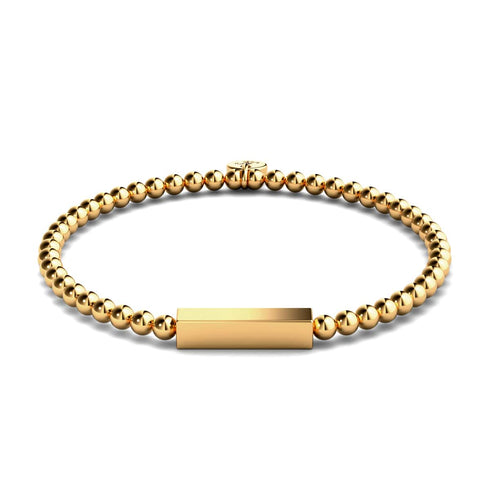 Gold | Vergoldetes Stabarmband | Mini